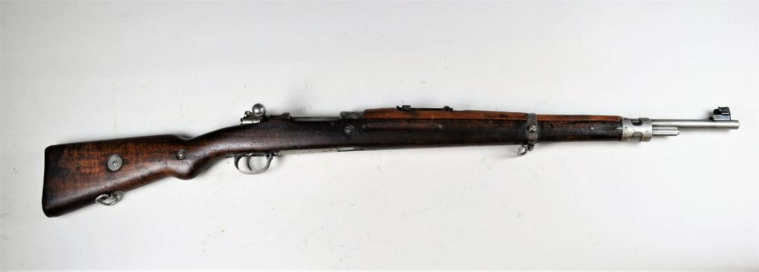 Czech VZ 24 Rifle*: in 7.92, Serial# BR12229. All grey gun with minor pitting. Bore is very good with moderate pitting. Stock is very good with moderate wear/scratches. Front sights replaced. Non matching parts. Barrel 2