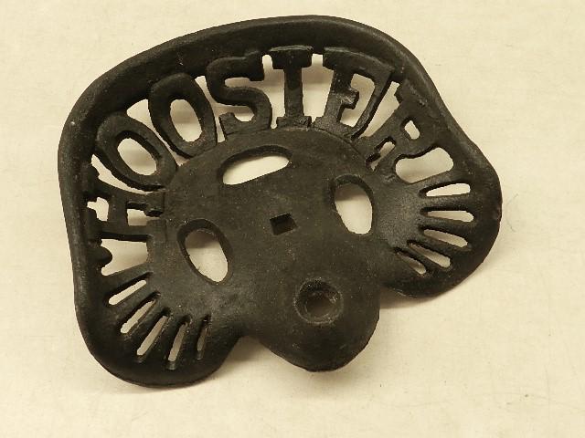 Cast Iron Tractor Seat: Hoosier