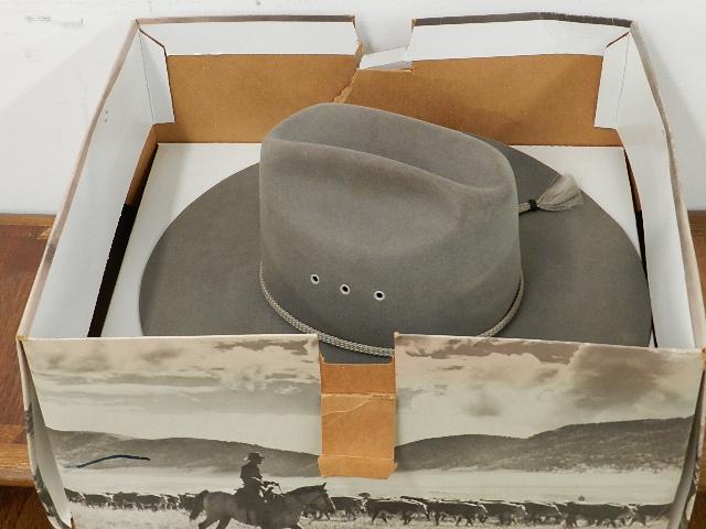 Stetson 4x Beaver Cowboy Hat: size 7