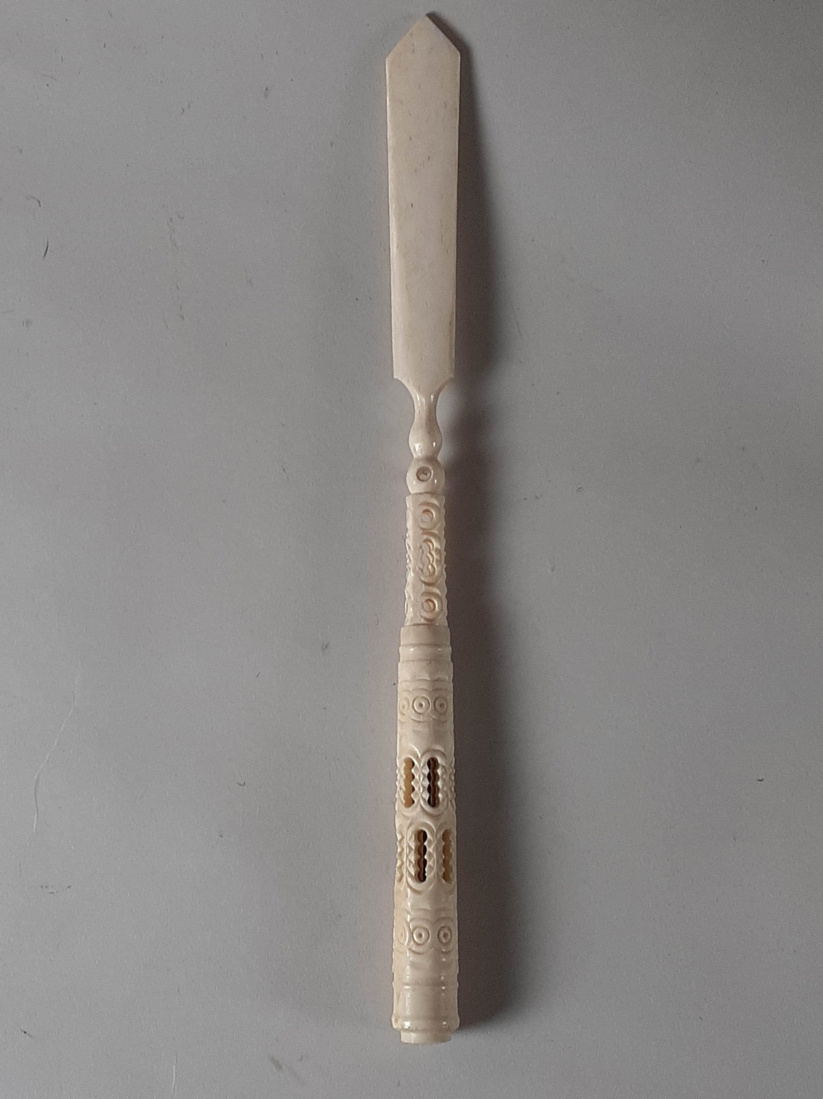 Stanhope of Buffalo Bill Museum & Grave Lookout: the Stan Hope is mounted in a dip pen/letter opener that has Golden Colorado on blade. Wear from use, 7 1/2" long