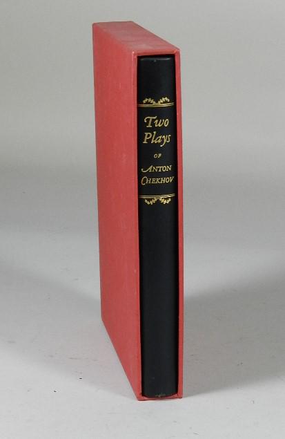 Two Play of Anton Chekhov Limited Editions Club NY 1966: in slip case, excellent condition, spine is faded on slip case.
