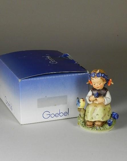 Goebel Hummel The Botanist: trademark 6, unmarked Goebel box, excellent condition, 4 1/2" h