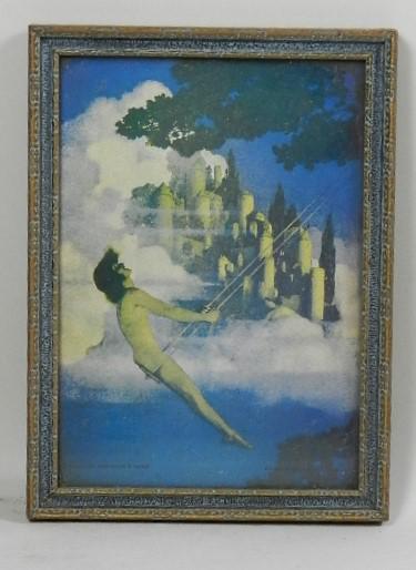Maxfield Parrish Style Print: Scribner's & Sons, 8" h x 6" w