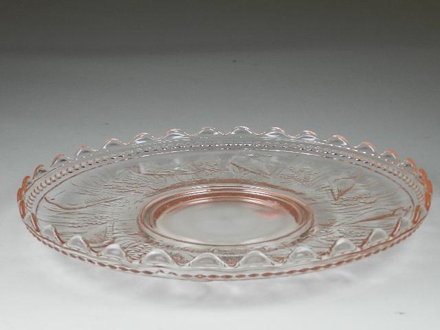 Duncan Miller Stork & Rushes Platter: 12" w