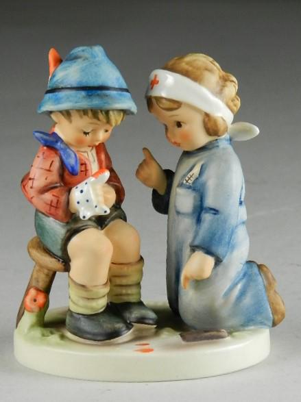 Goebel Hummel "Little Nurse": trademark 6, signed by the artist, excellent condition, 4 1/4" h
