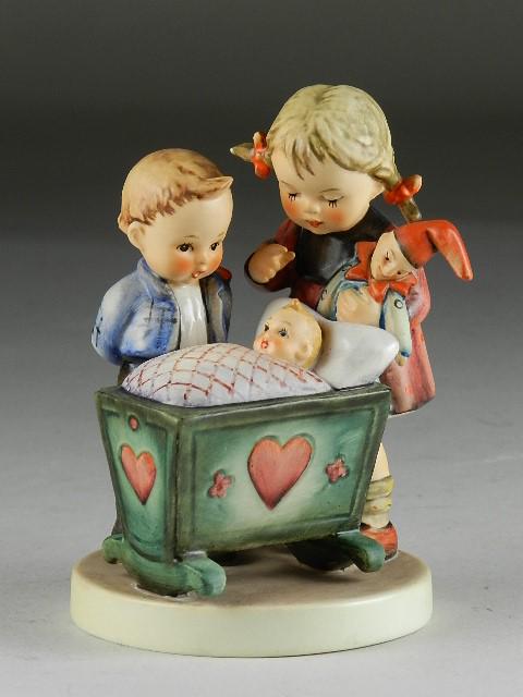 Goebel Hummel "Blessed Event": trademark 5, excellent condition, 5 1/4" h