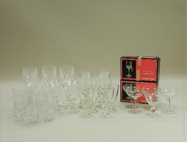 Group of Stemware: Princess House, boopies, etc