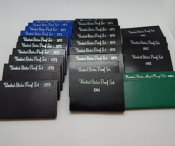 23 US Proof Sets (1 of 4)