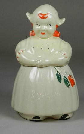 McCoy Dutch Lady Cookie Jar (1 of 3)