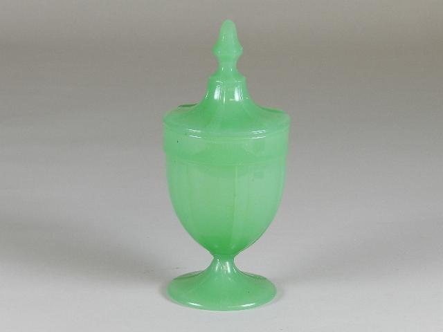 Fenton Jadeite Candy Dish (1 of 2)