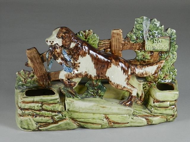 McCoy Bird Dog Pottery Planter (1 of 5)