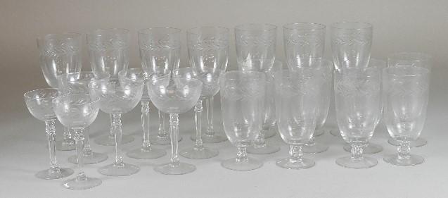 22 Piece Cut Crystal Stems (1 of 4)