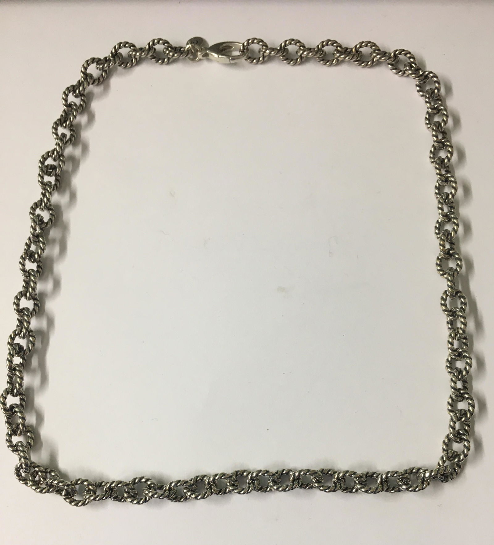 Sterling Link Necklace (1 of 2)