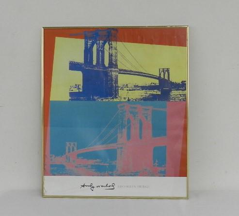Andy Warhol Brooklyn  Bridge Print (1 of 3)