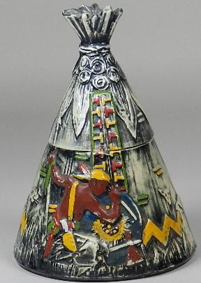 McCoy Teepee Cookie Jar (1 of 9)
