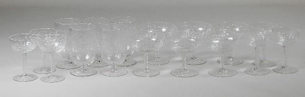 17 Hand Cut Crystal Stems (1 of 7)