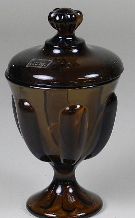 Viking Glass Covered Candy Dish (1 of 3)