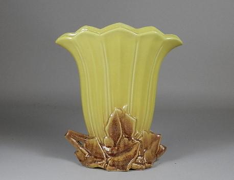 Rare Extra Large McCoy Fan Vase (1 of 4)