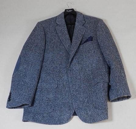 Harris Tweed 100% Wool Ben Silver Sports Jacket (1 of 5)