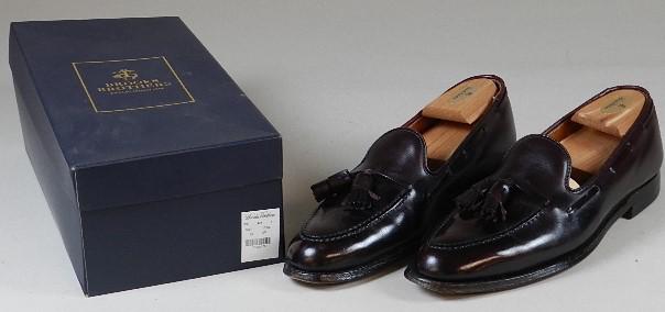 Brooks Brothers Shoes: size 10D, tasseled loafers, wear to bottom
