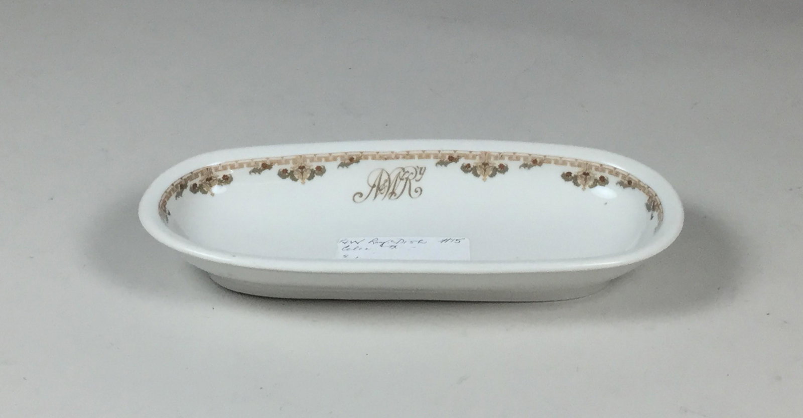 Norfolk & Western Railway Cavalier China Celery Dish (1 of 4)