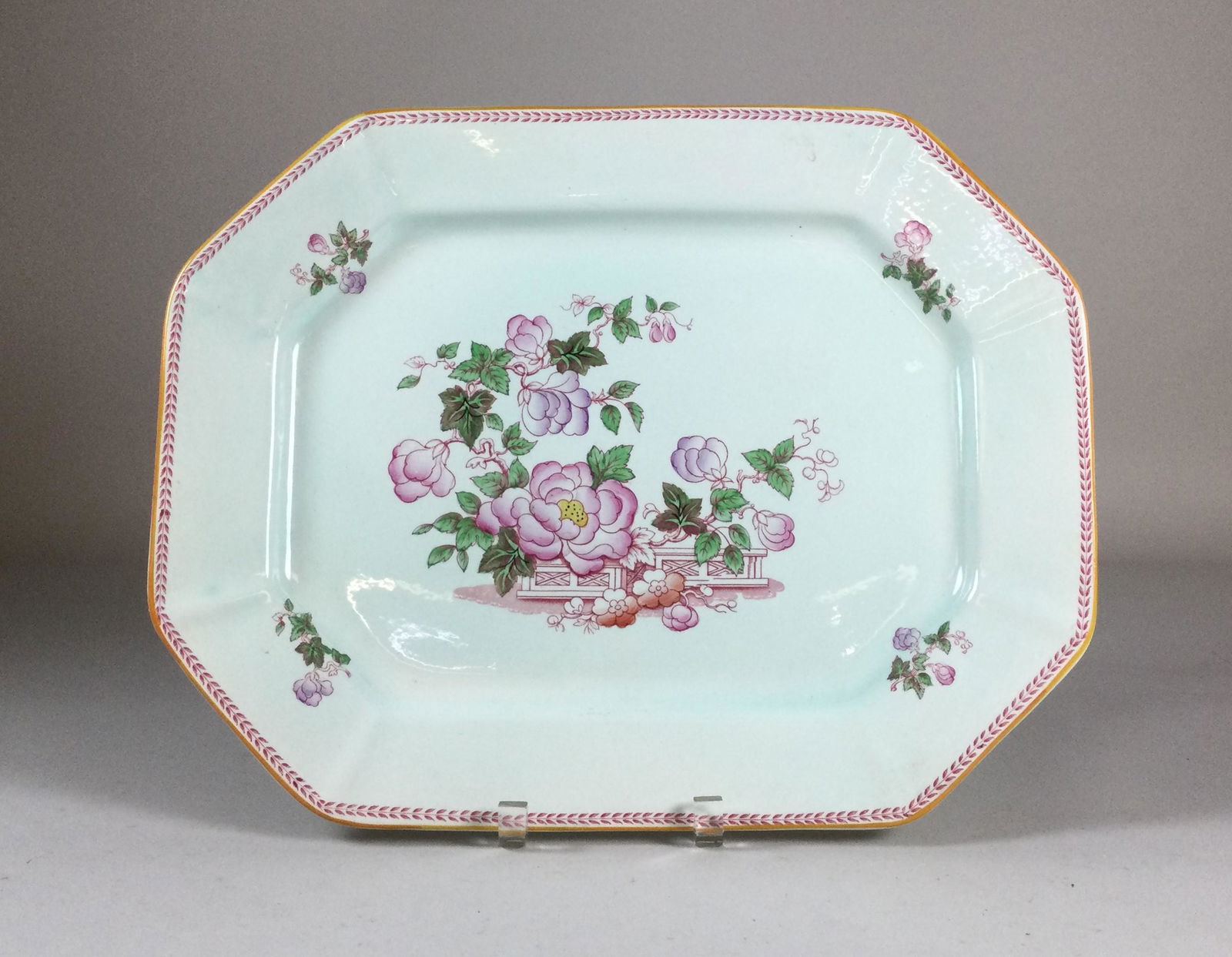 Large Adams Calyx Ware Platter (1 of 3)