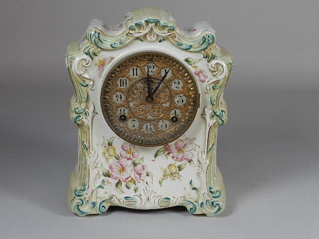 Ansonia Choctaw China Mantle Clock (1 of 9)