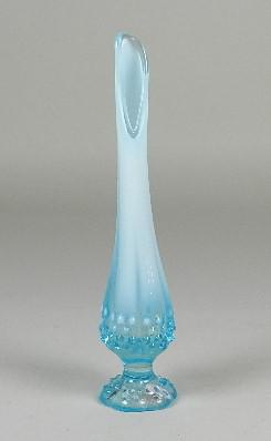 Fenton Blue Hobnail Stretch Vase (1 of 5)