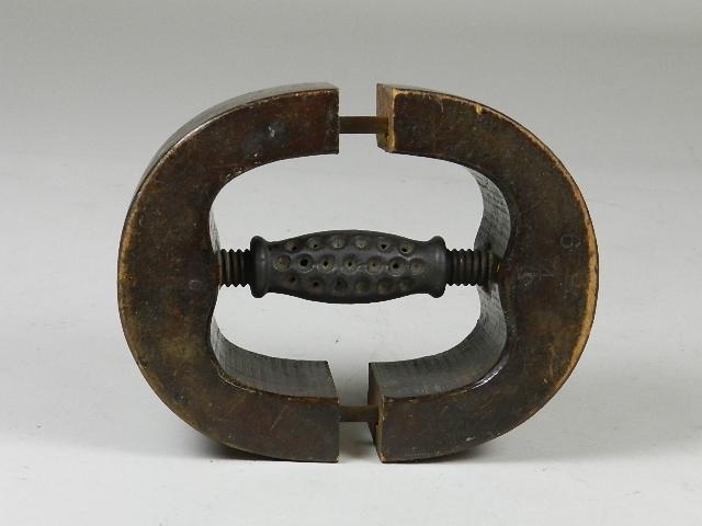 Antique Hat Stretching Block: size 6 3/4, wear from use