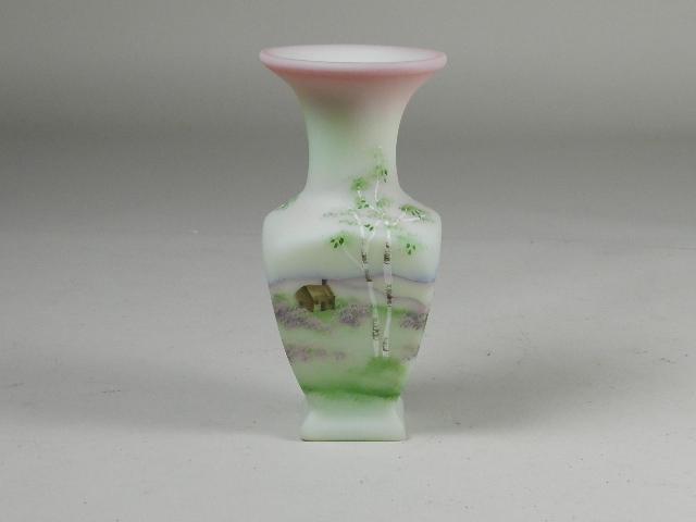 Fenton Presidents Collection Hand Painted Vase (1 of 4)