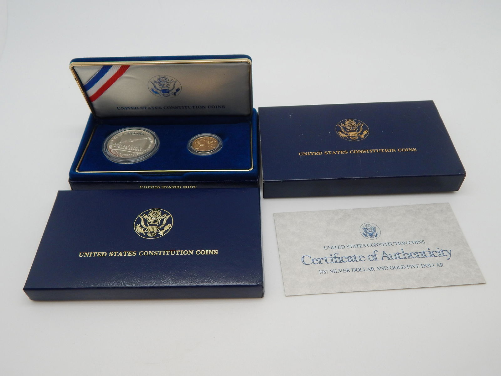 1987 Constitution 2 Coin Proof Set (1 of 1)