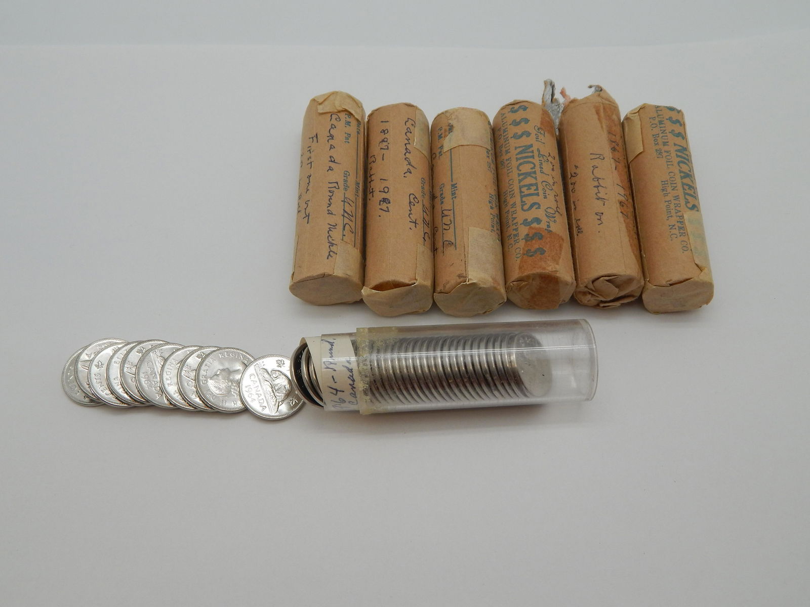 6 Rolls Uncirculated Canadian Nickels (1 of 1)