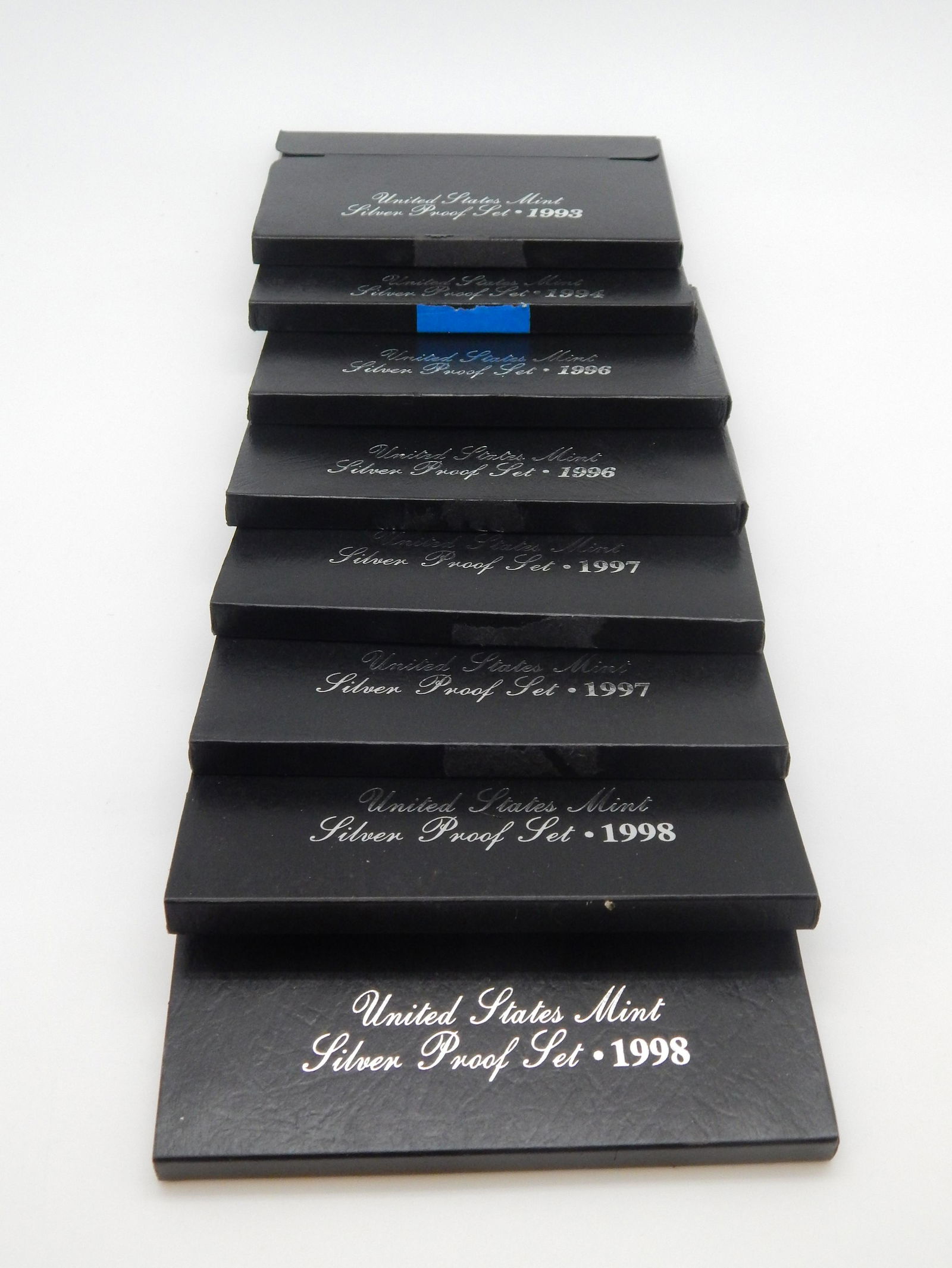 8 US Silver Proof Sets (1 of 1)