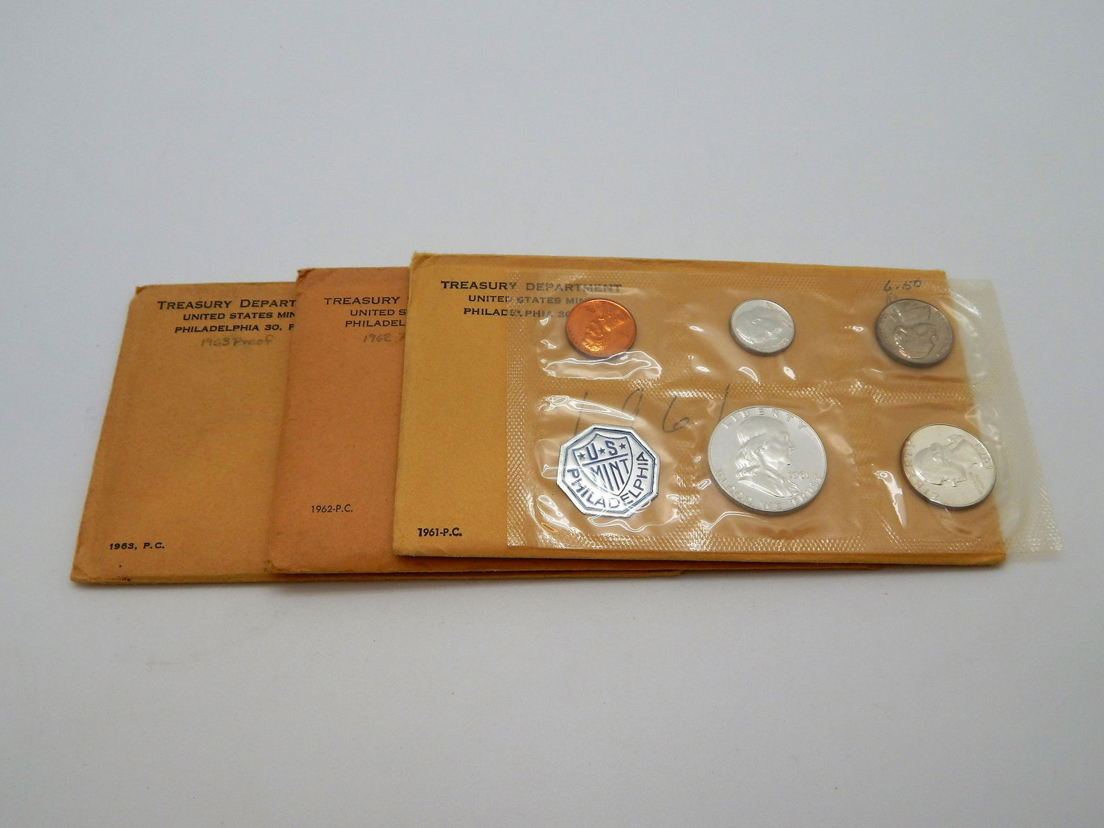 3 US Proof Sets (1 of 1)