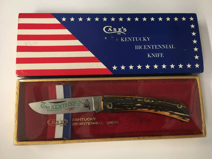 Case XX Kentucky Bicentennial Knife Sep 25, 2021 Valley Auctions in VA