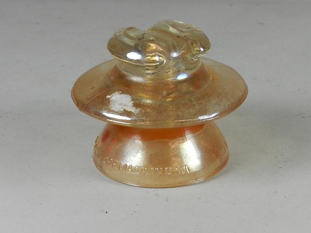 Carnival Glass Insulator (1 of 4)