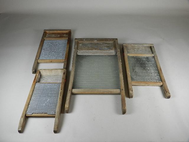 Four Vintage Wash Boards (1 of 10)