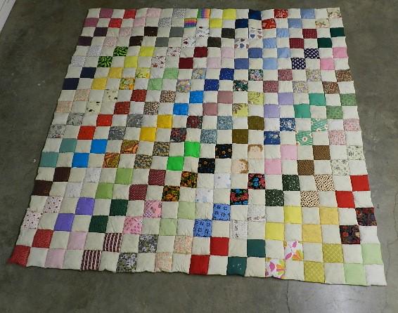 Hand Stitched Pillow Quilt (1 of 4)