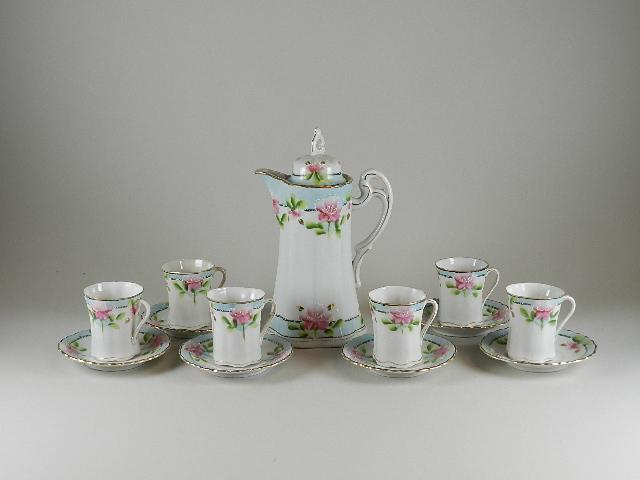 Hand Enamel Decorated Chocolate Set (1 of 3)