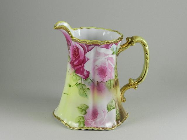 Hand Painted Nippon Porcelain Pitcher (1 of 3)