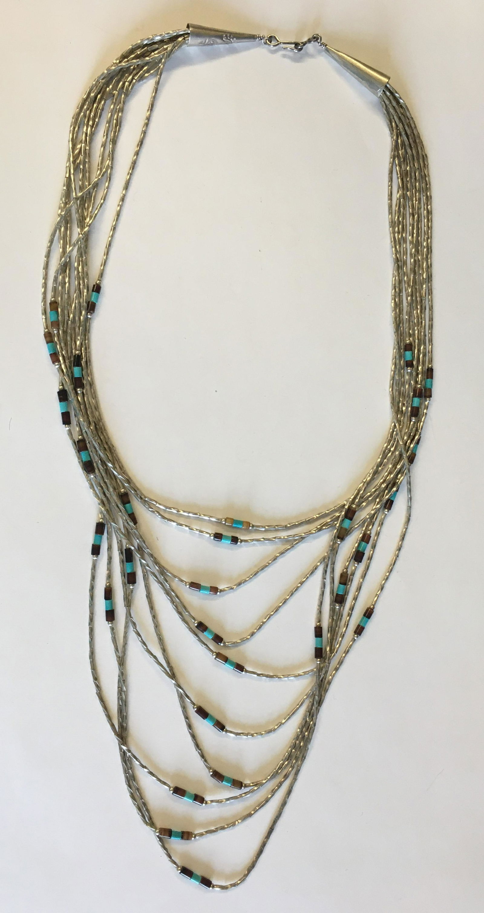 Sterling Multi Strand Necklace (1 of 2)