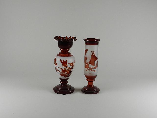 Two Ruby Flash Vases (1 of 3)