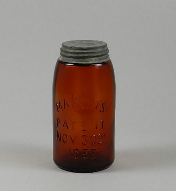 Mason?s Patent Nov 30th 1858 Quart Jar (1 of 4)