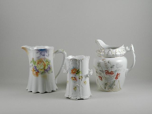 Group of Porcelain Pitchers (1 of 4)