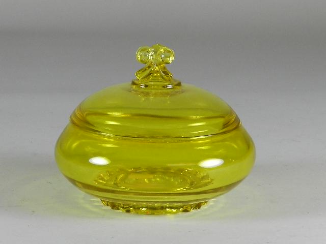 Viking Glass Covered Candy Dish (1 of 2)