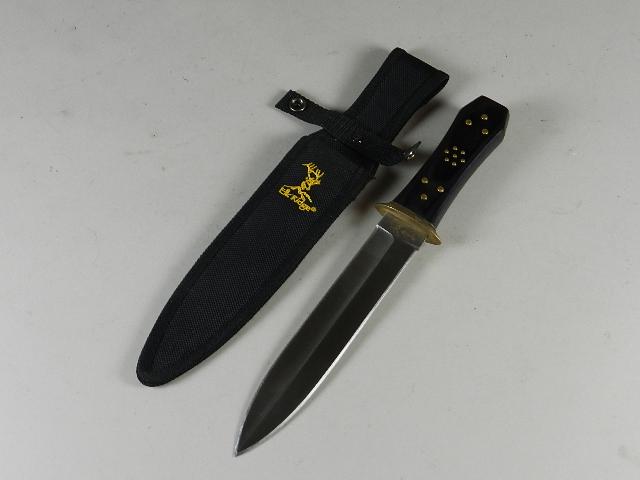 Elk Ridge Dagger: Minor wear. Blade 8" long