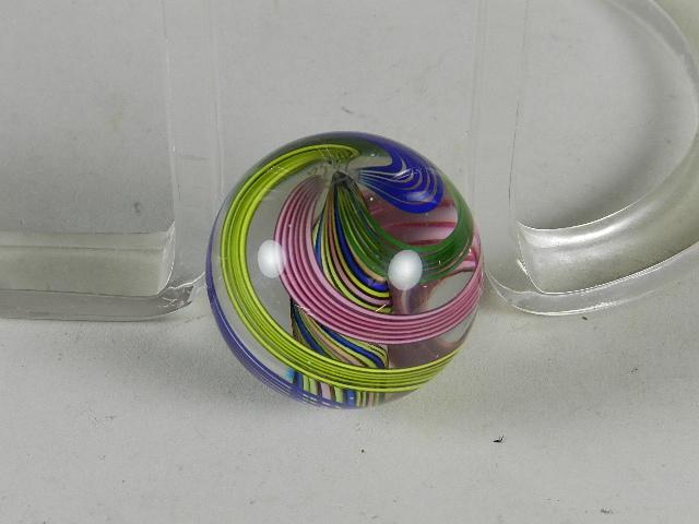 Modern 1 1/2" Swirled Core Marble (1 of 2)