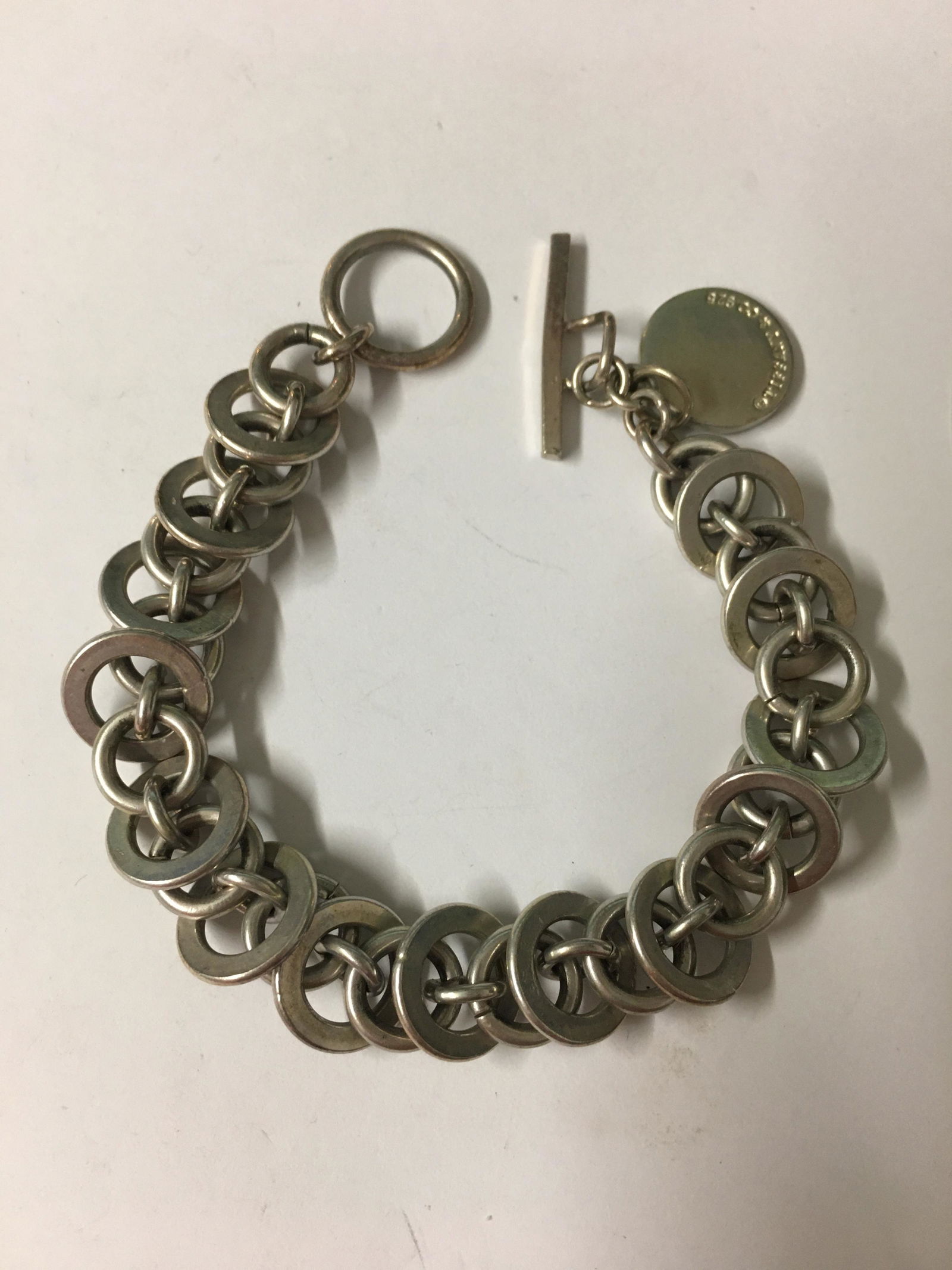 Tiffany & Co Sterling Bracelet: 7 1/2"