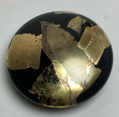 Randy Strong Gold Leaf Paperweight (1 of 3)