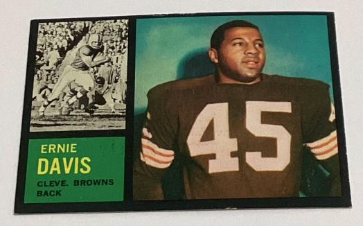 1962 Topps Ernie Davis #36 Rookie Card (1 of 2)